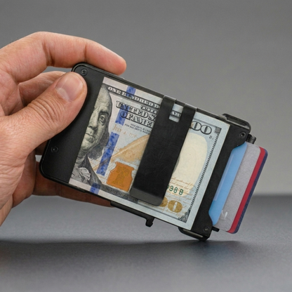 Goviora® Minimalist Wallet - Maximum Capacity. Minimal Footprint.