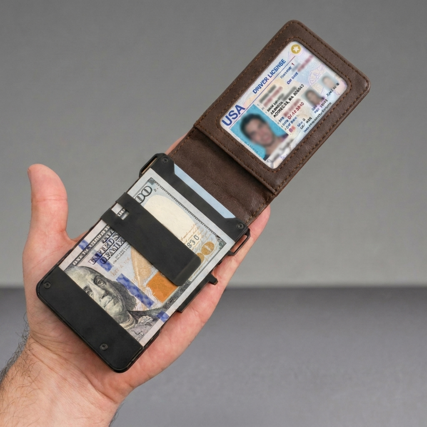 Goviora® Minimalist Wallet - Maximum Capacity. Minimal Footprint.