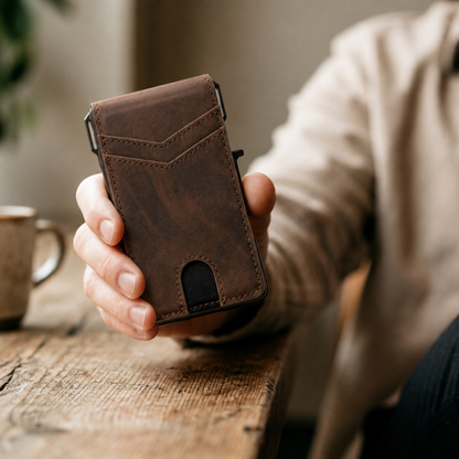 Goviora® Minimalist Wallet - Maximum Capacity. Minimal Footprint.