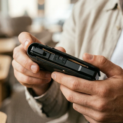 Goviora® Minimalist Wallet - Maximum Capacity. Minimal Footprint.