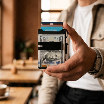 Goviora® Minimalist Wallet - Maximum Capacity. Minimal Footprint.