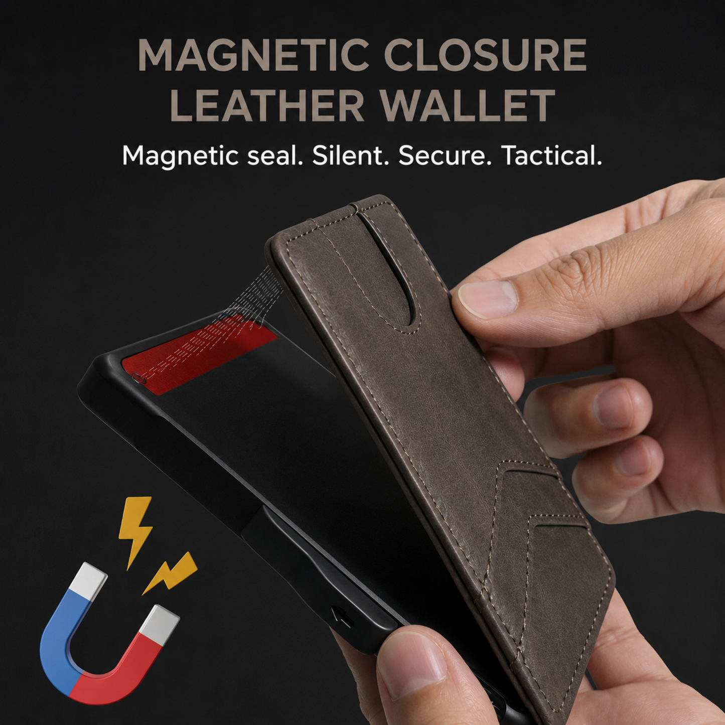Goviora® Minimalist Wallet - Maximum Capacity. Minimal Footprint.